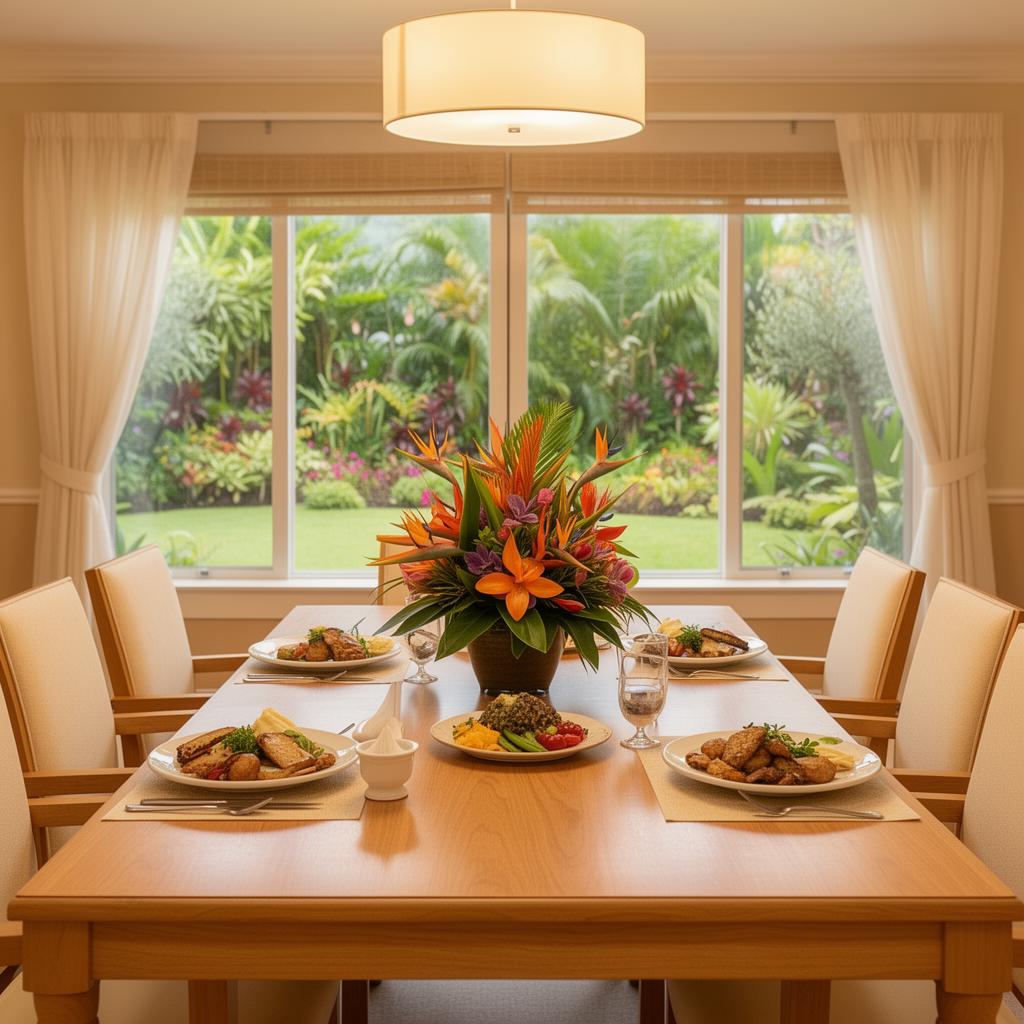 Home-cooked meals served daily